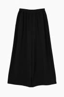 LAD MUSICIAN / 24G LOOP BACK ROUND WIDE PANTS / BLACK 