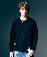 ͽʡglamb / Asymmetry Cable Knit / 2ȯͽ / 25ǯ 11/24 