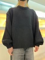 VICTIM / LOW GAUGE KNIT / BLACK