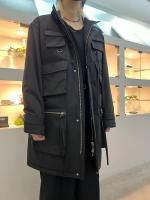 PHILTHEORY / Techno coat / Black