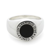 GARNI / Round Stone Ring - L
