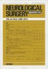 Neurological Surgery Ǿг Vol.42 no.6 (2014)
