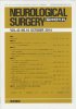 Neurological Surgery Ǿг Vol.42 no.10 (2014)