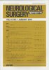 Neurological Surgery Ǿг Vol.43 no.1 (2015)