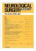 Neurological Surgery Ǿг Vol.35 no.4(2007) ͶƳŤۤ