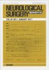 Neurological Surgery Ǿг Vol.45 no.1 (2017)