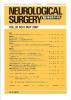 Neurological Surgery Ǿг Vol.35 no.5(2007) 籼βˡۤ