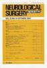 Neurological Surgery Ǿг Vol.35 no.10(2007) ɡŪĳƶѤۤ