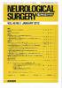 Neurological Surgery Ǿг Vol.40 no.1 (2012)