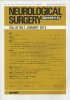 Neurological Surgery Ǿг Vol.42 no.1 (2014)