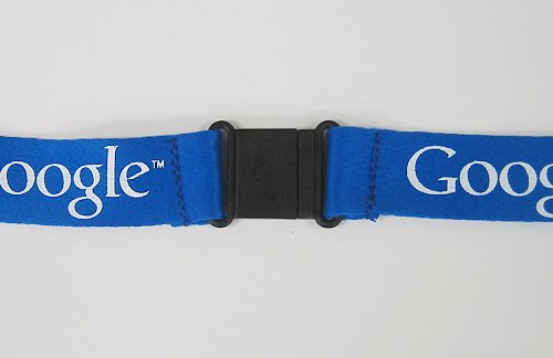 Googleネックストラップ（青） - アップルグッズのスマートストア