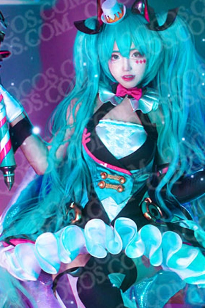 初音ミク コスプレ衣装 ウィッグ メイド ICOS製