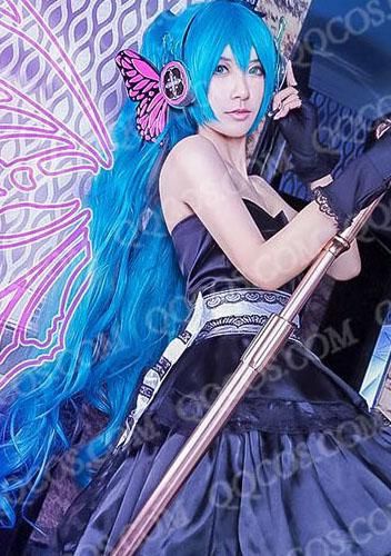 次元電台　初音ミク　39culture 動物パジャマ　コスプレ衣装　ウィッグ追加仮装