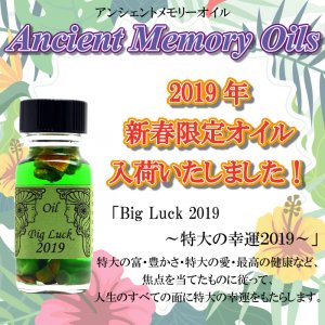 【送料無料】【2019年新春限定版オイル】SEDONA　Ancient Memory Oils　セドナ　アンシェントメモリーオイル Big Luck  2019 ビッグラック 特大の幸運 15ml