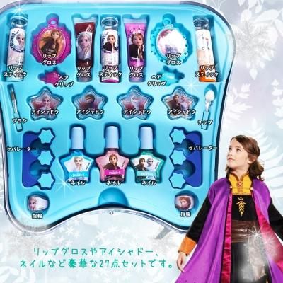 メイクバッグ 2個セット アナと雪の女王 台形 1個 ディズニー プリンセス Disney Princess 丸形 1個