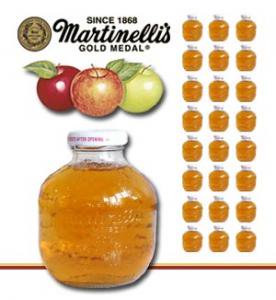 Martinelli'sマルティネリ】アップルジュース（ストレート）☆296ml×24