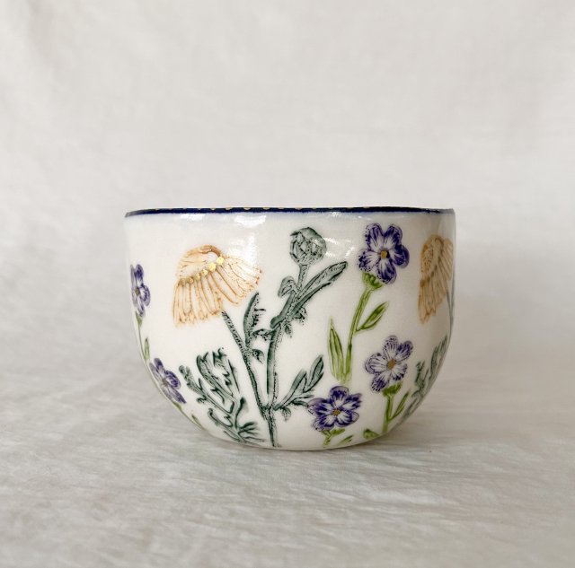 Cafe au Lait Bowl C - つちやまり- tsuchiyamari web shop