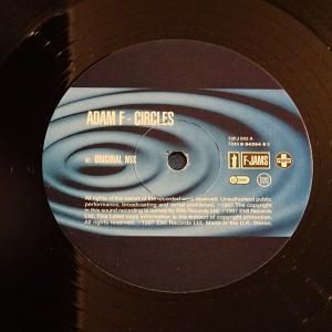 Adam F – Circles【12inch】 Adam F – Circles (12″) F-Jams | junglemaniarecords