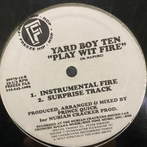 【レビューを書けば送料当店負担】 Boy Yard Ten RECORDS GRIND - Fire Wit Play / その他