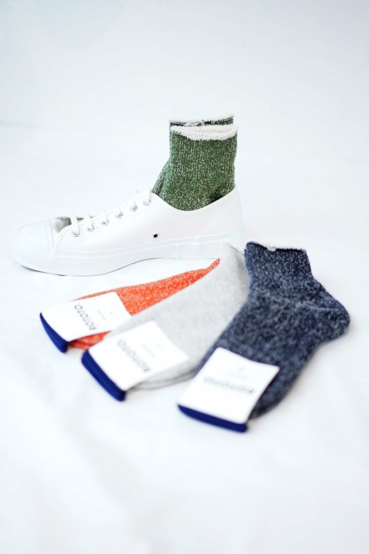 <img class='new_mark_img1' src='https://img.shop-pro.jp/img/new/icons3.gif' style='border:none;display:inline;margin:0px;padding:0px;width:auto;' />ROTOTO<br>DOBULE FACE ANKLE SOCKS