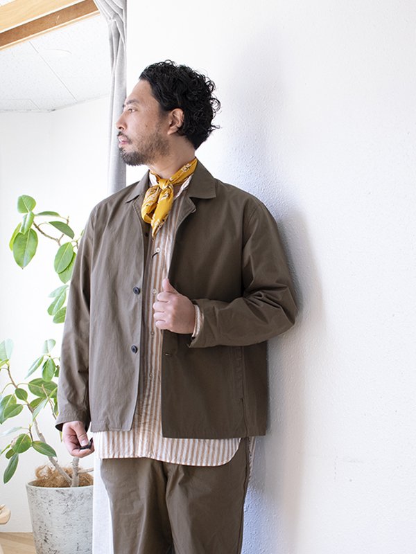 STILL BY HAND（スティルバイハンド）C/N WORK JACKET 【JK01204】通販