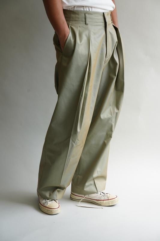 KICS DOCUMENT. キクスドキュメント チェックワイドパンツ
