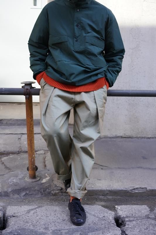KICS DOCUMENT.（キクスドキュメント） GABARDINE DOUBLE TUCK