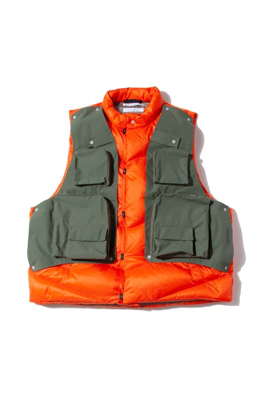 <img class='new_mark_img1' src='https://img.shop-pro.jp/img/new/icons3.gif' style='border:none;display:inline;margin:0px;padding:0px;width:auto;' />F/CE2WAY DIAGONAL DOWN VEST