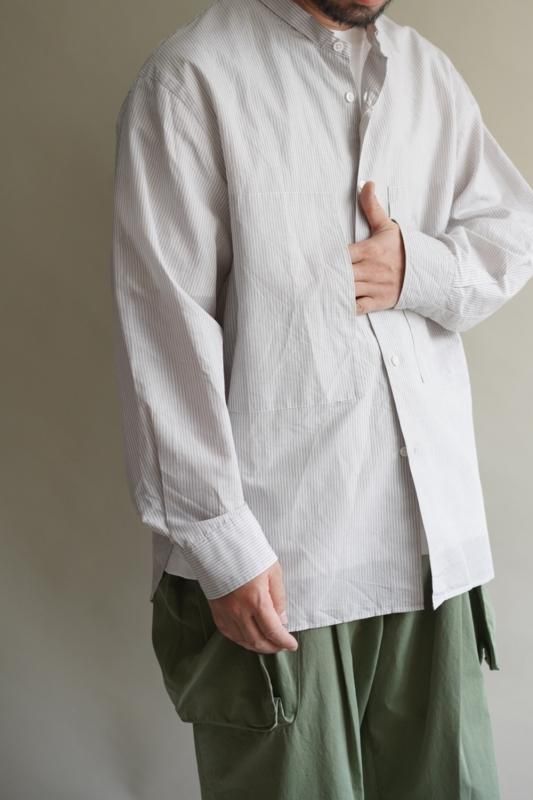 STILL BY HAND（スティルバイハンド）narrow collar striped