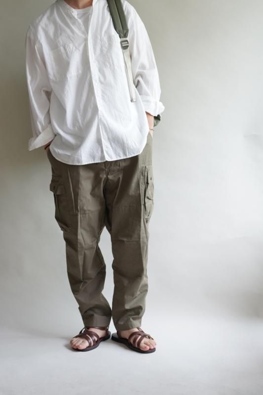 STILL BY HAND（スティルバイハンド） Cotton・Silk Band Collar
