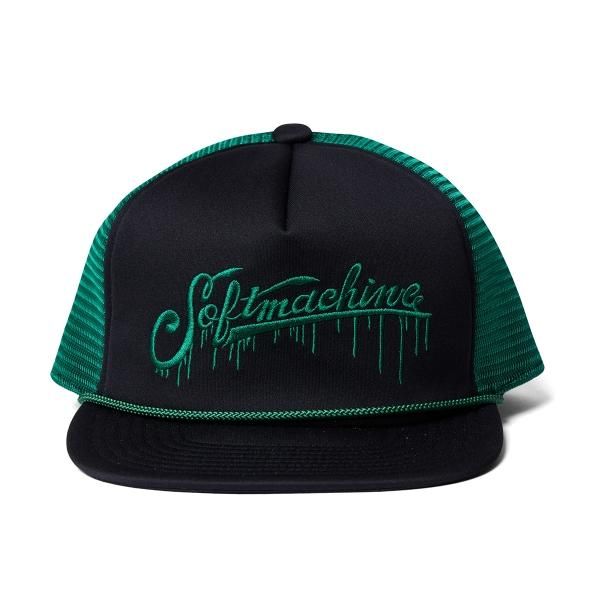レアアイテム!SOFT MACHINE 1周年記念品 SOFTMACHINE DRIPPING LOGO CAP | ANORMALY