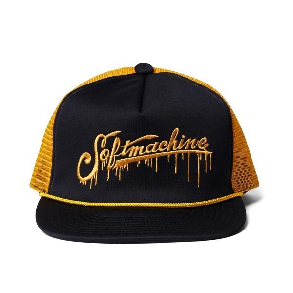 レアアイテム!SOFT MACHINE 1周年記念品 SOFTMACHINE DRIPPING LOGO CAP | ANORMALY
