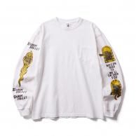 トップス SOFTMACHINE BLOODY ROSE L/S T-SHIRTS THE SOFTMACHINE - DISTORTION L/S(L/S T-SHIRTS |