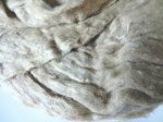 Indian Thssah Silk Fiber Natural/タッサーシルク　ファイバー　100g<img class='new_mark_img2' src='https://img.shop-pro.jp/img/new/icons5.gif' style='border:none;display:inline;margin:0px;padding:0px;width:auto;' />