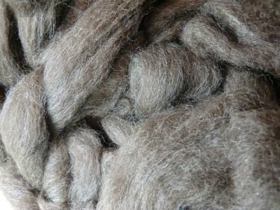 ロムニー スライバー ライトブラウン 100g Kakara Woolworks ロムニー スライバー ライトブラウン 100g Kakara Woolworks