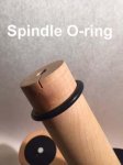 O-ring  for top of BW Spindle 4SET