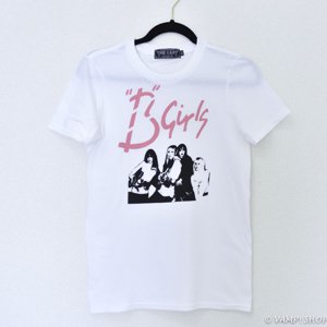 【tee】THE 'B' GIRLS by THE CAST tee XS（白）