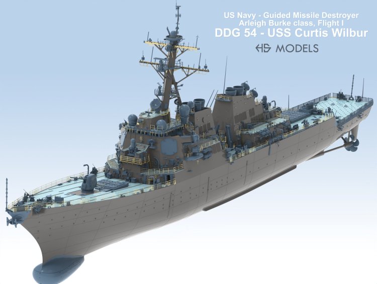 1/200 DDG-54 USS カーティス・ウィルバー | ディテールアップセット - モデルアート 通販サイト (Model Art  Official Web Shop)