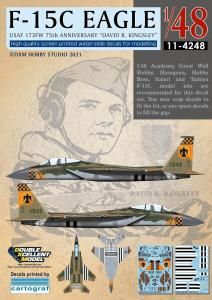 1/48ꥫ F-15C  173FW 75ǯ ǥåɡR󥰥졼