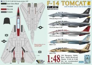 1/48F-14 ȥ७å ꥫ VF-84/VF-101/VF-103 &  TFB8