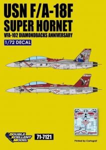1/72ꥫ F/A-18F ѡۡͥå VFA-102 ɥХå