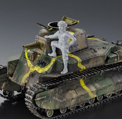 《MFS-006》 1/35 第2次大戦 日本陸軍戦車兵 - WWII IJA Tank crew - モデルアート 通販サイト (Model Art  Official Web Shop)