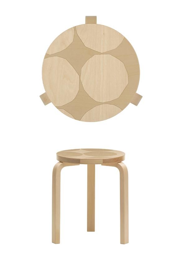 Artek + Marimekko スツール 60 ロッキ Artek + Marimekko スツール 60 ロッキ – Artek Tokyo Store