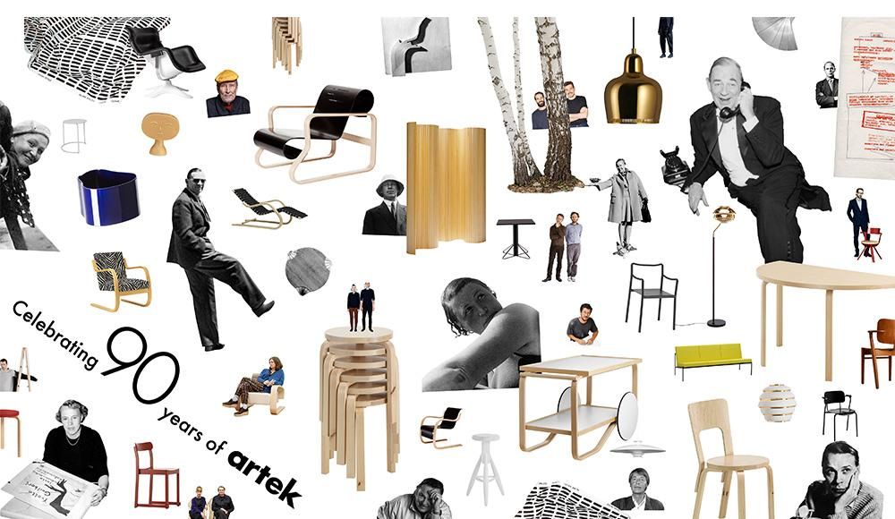 Artek 90周年 アニバーサリーポスター / アルテック / インカ・ベル