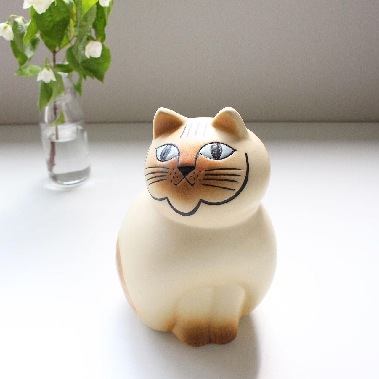 個体販売】【1点限り】リサ・ラーソン / キャットミア（ホワイト