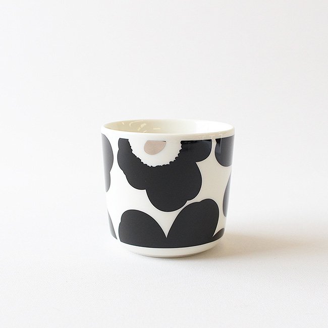 【日本限定】【2023秋冬限定】マリメッコ ウニッコ ラテマグ / marimekko UNIKKO Latte Mug /  ダークネイビー×ゴールド（単体販売）