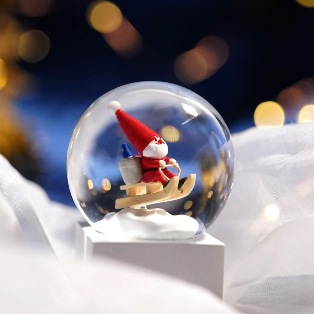 2025年限定】幸せを運ぶ妖精 ノルディカニッセ スノードームミニ（そり