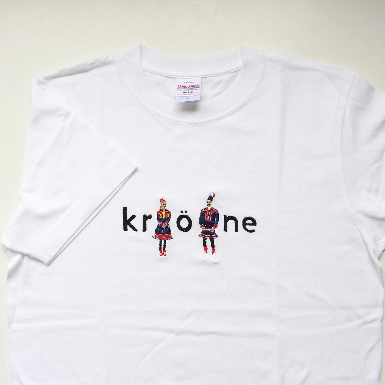 2025アニバーサリー】slowth×krone 刺繍Tシャツ / クローネ