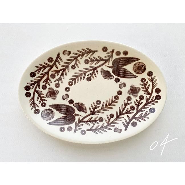 4/25（金）20時より販売】totoganashi オーバルプレート