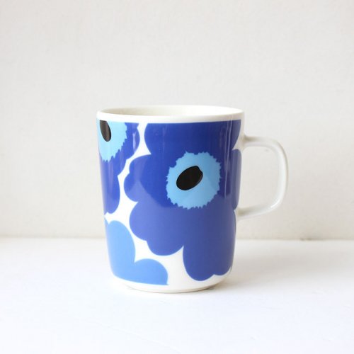 マリメッコ ウニッコ マグカップ / marimekko unikko Mug / ブルー